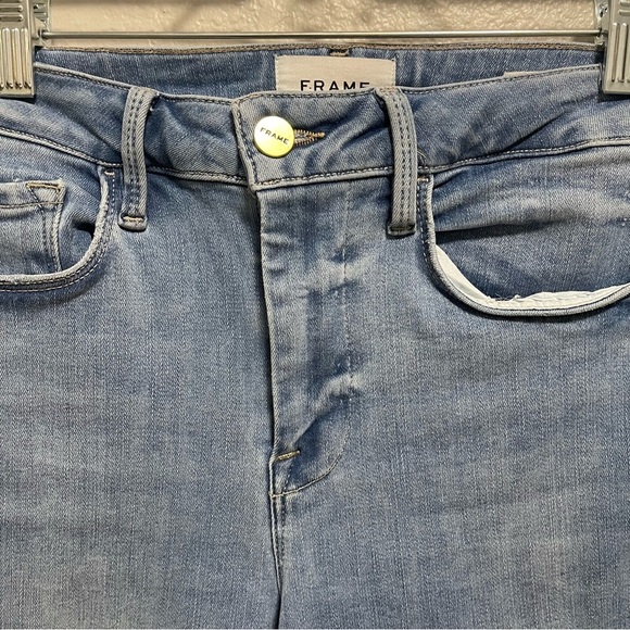 Frame Le One Skinny in Light Caspio Size 1 - Picture 3 of 6
